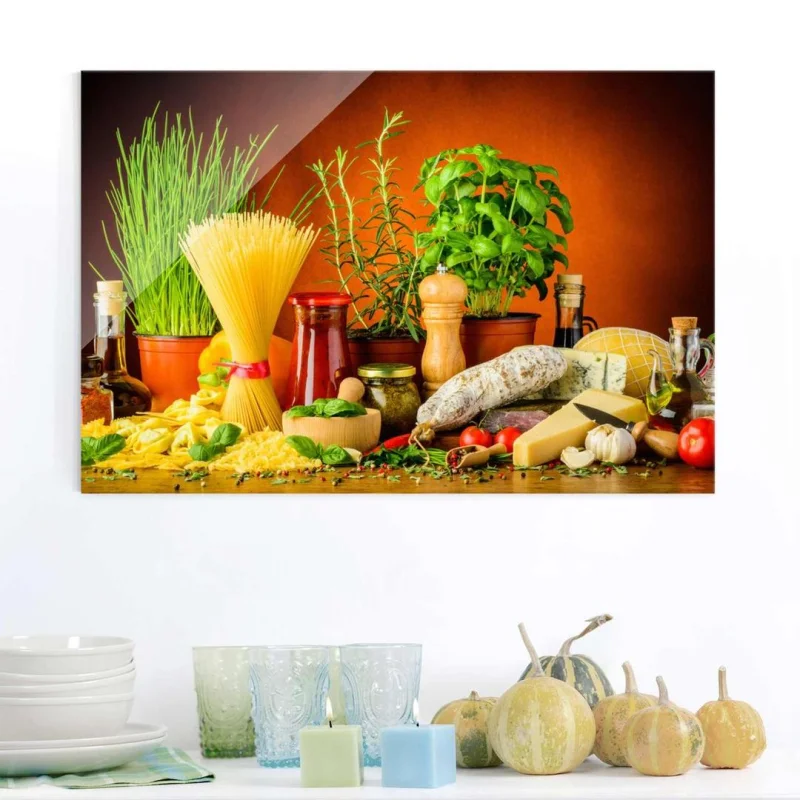 Tableau Nature Élégance : Toile Botanique Contemporaine pour Intérieur Raffiné